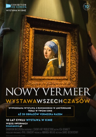 Plakat wydarzenia: Wystawa na ekranie: Nowy Vermeer. Wystawa wszech czasów 