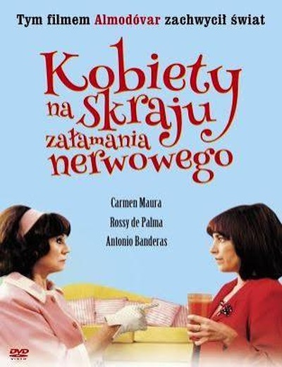 Plakat wydarzenia: Kobiety na skraju załamania nerwowego- przegląd filmów Almodóvara 